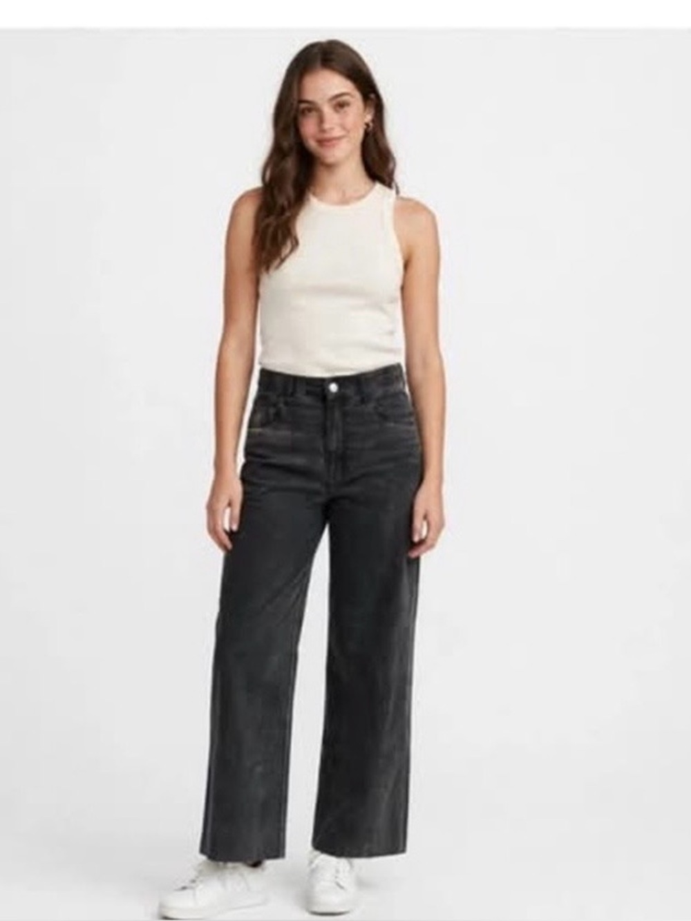CHLOE "Concorde" Wide Leg High Rise Pants 36FR 4US